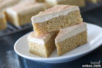 Pumpkin Cookie Bars with Maple Buttercream Frosting