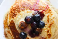 Flourless Blueberry Oatmeal Pancakes No Banana