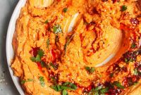 Spicy Harissa Whipped Feta Dip