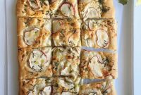 Apple Rosemary Focaccia Recipe