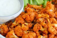 Crispy Air Fryer Buffalo Cauliflower Bites