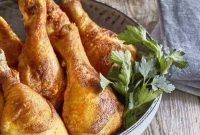 Crispy Smoked Paprika Chicken Drumsticks