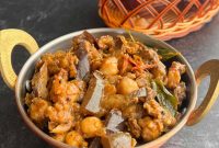 Jaffna Eggplant Chickpea Curry Sri Lankan Brinjal Recipe