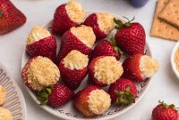 Cheesecake Stuffed Strawberries Recipe