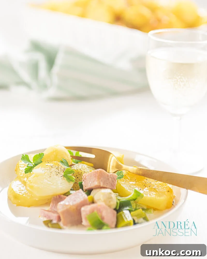 Creamy Asparagus Potato Casserole Recipe 4 creamy asparagus potato casserole
