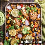 Sheet Pan Chili-Lime Chicken and Sweet Potatoes recipe.