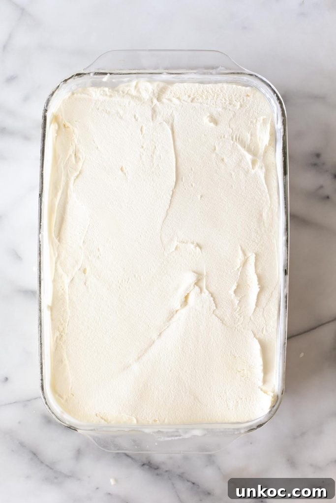 Peanut Buster Ice Cream Dessert Recipe 6 Nilla wafer crust pressed into a baking dish.