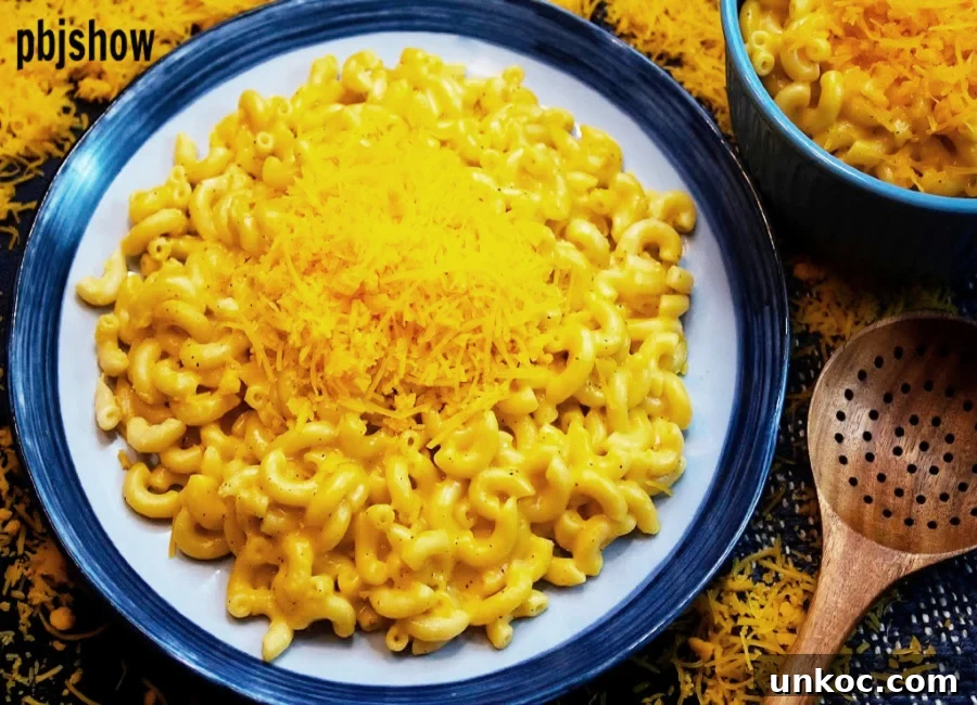 Creamy Stovetop Cheddar Mac and Cheese 3 Macaroni and Cheese