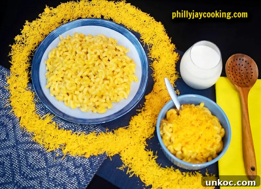 Creamy Stovetop Cheddar Mac and Cheese 4 Macaroni and Cheese