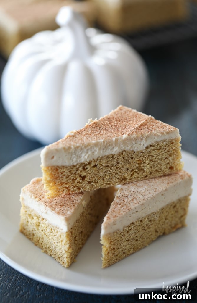 Pumpkin Cookie Bars with Maple Buttercream Frosting recipe.