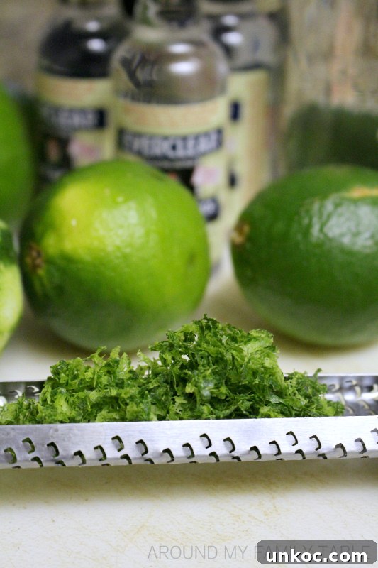 Boozy Cherry Limeade Cocktail Recipe 4 Homemade Limecello...it's easy to make and perfect for sipping or adding to drinks.