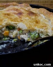 Iron Skillet Chicken Pot Pie thumbnail