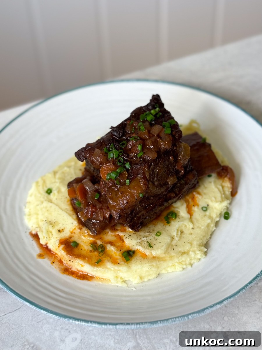 Braised short ribs