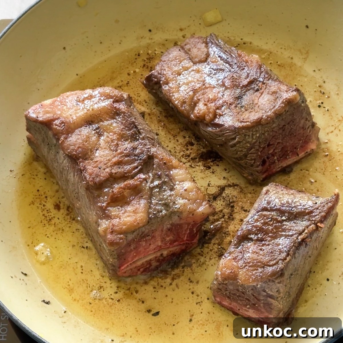 Browning short ribs