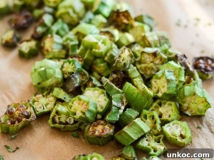Image for Air Fryer Roasted Okra