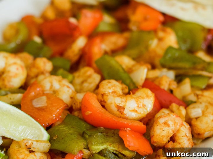 Image for Air Fryer Shrimp Fajitas