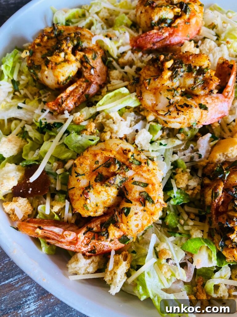 Crispy Air Fryer Lemon Salmon with Roasted Broccoli 10 Air Fryer Shrimp Caesar Salad